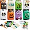 72PCS Halloween Treat Bags, 6 Styles Trick or Treat Paper Bags with Stickers, Halloween Goodie Bags for Kids, Halloween Candy Bags, Halloween Party Favors Decorations